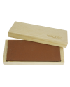 Horotec 16.206 - Pierre India rectangulaire 2 grains avec boîte en bois