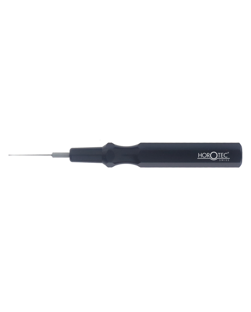 Horotec 17.004- Pique-huile avec manche aluminium pointe démontable
