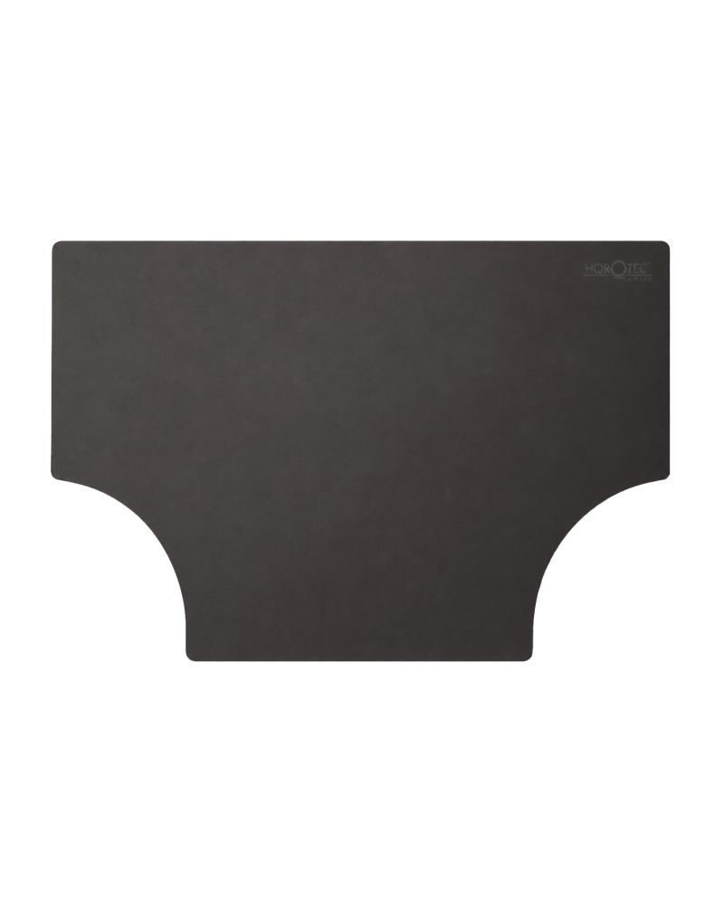 Horotec 24.202-N - Sous-main souple en microfibre et caoutchouc antidérapant noir