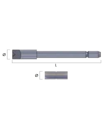 Tubes et goupilles en acier inoxydable avec encoche latérale par 10