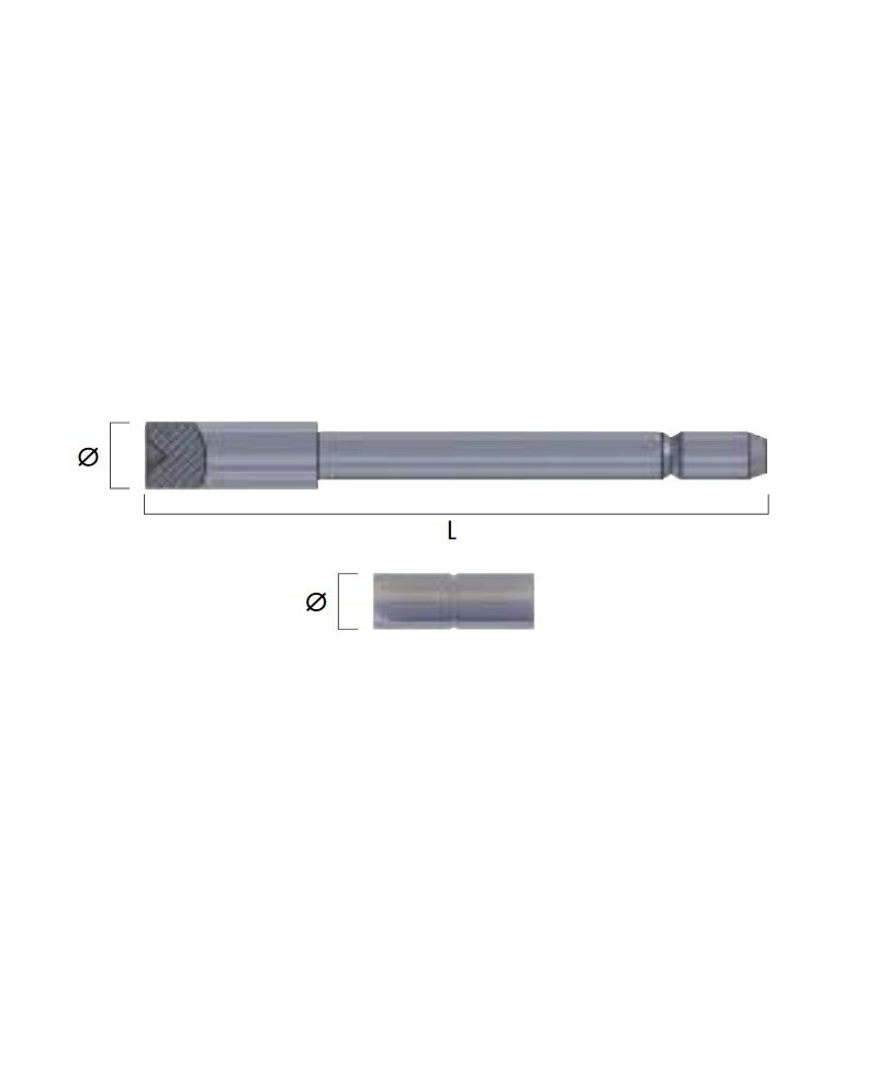 Tubes et goupilles en acier inoxydable avec encoche latérale par 10
