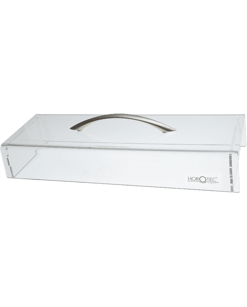 Horotec 17.015 - Cloche de protection antipoussière en plexiglas 310 × 120 × 50 mm