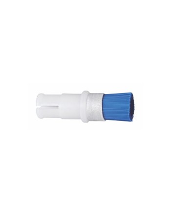 Horotec 19.814 - Brosse dure en nylon bleu Ø 10 mm