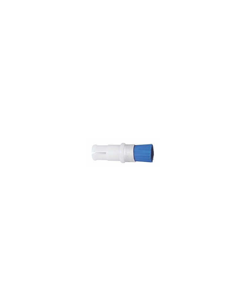 Horotec 19.814 - Brosse dure en nylon bleu Ø 10 mm