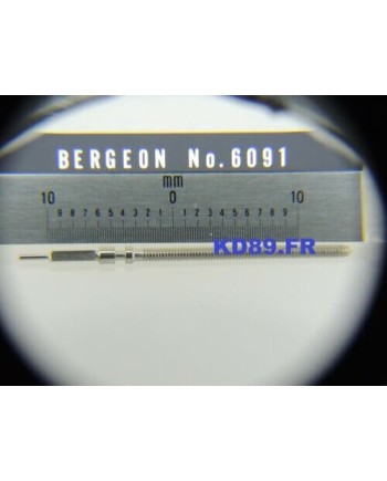 BERGEON 6091 – Loupe à poser 5x avec réglette contrôle
