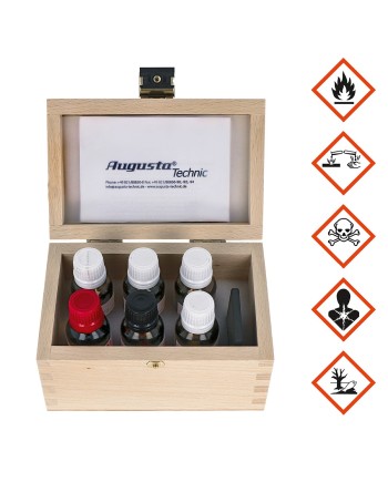 Kit de test à l'acide pour l'or et l'argent avec pierre de touche