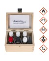 Kit de test à l'acide pour l'or et l'argent avec pierre de touche