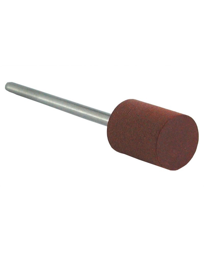 Brossette de polissage marron Ø 10 mm montée