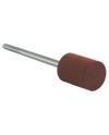 Brossette de polissage marron Ø 10 mm montée