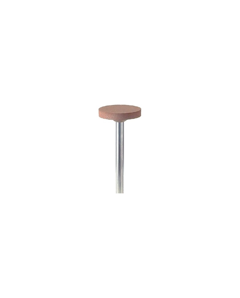 Brossette de polissage marron Ø 12 mm montée