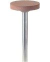 Brossette de polissage marron Ø 12 mm montée