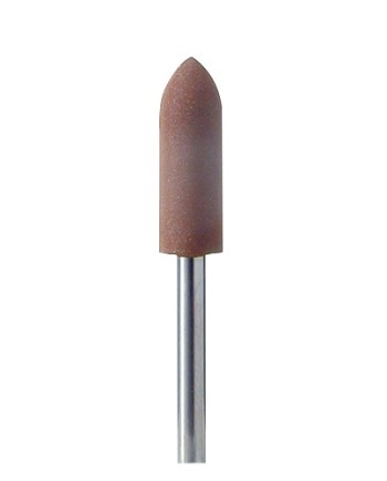 Brossette de polissage marron Ø 45 mm montée