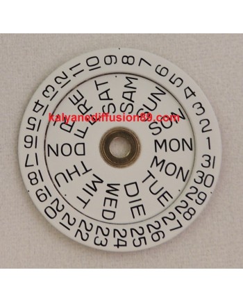 Disque des jours et date 2557 + 2561 ETA 2836-2 2846