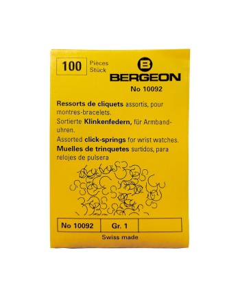 BERGEON 10092-100 – Ressorts de cliquets assortis pour montres-bracelets