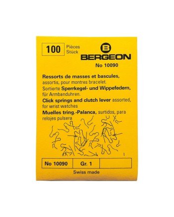 BERGEON 10090-100 – Ressorts de masses et bascule assortis pour montres-bracelets