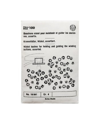 BERGEON 10041-100 – Bouchons nickel pour maintenir et guider les couronnes