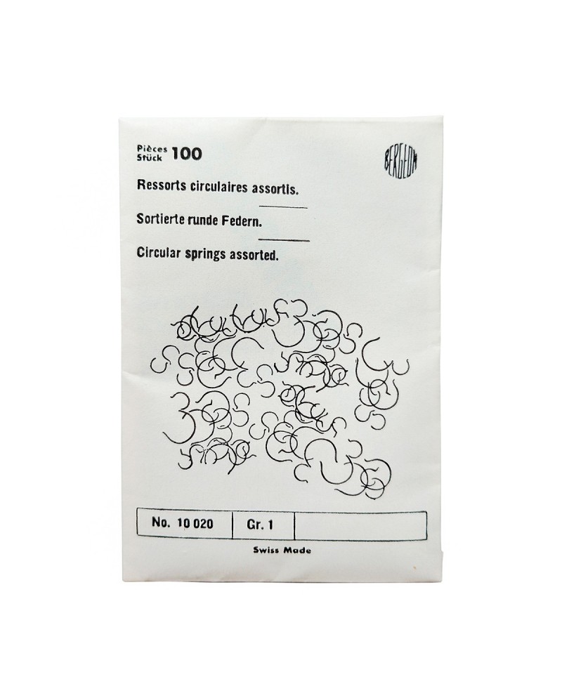 BERGEON 10020-100 – Ressorts circulaires assortis