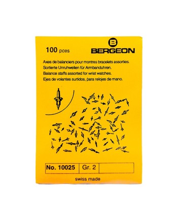 BERGEON 10025-100 – Axes de balanciers pour montres-bracelets assortis