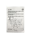 BERGEON 10003-100 – Pitons plats en laiton pour calibres à cylindres assortis (petites et grandes pièces)