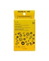 BERGEON 10082-50 – Écrous 6 pans Ø 2 à 4 mm en acier et laiton assortis (norme SI)