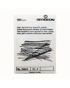 BERGEON 10021-100 – Tiges en acier plat droit pour ressort-fil assorties