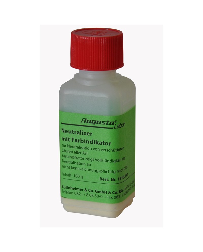 Neutralisant pour test acides avec indicateur de couleur 100 g