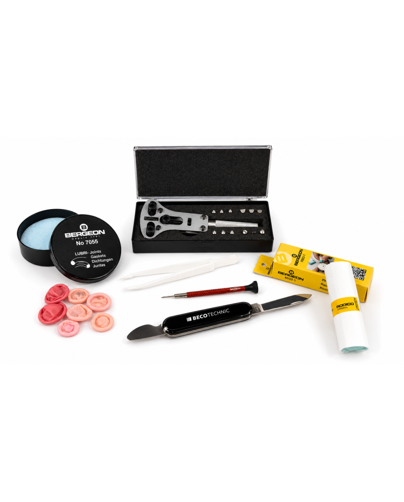 Essentiel – Kit de changement de pile pour montre : tout le nécessaire pour remplacer les piles de vos montres