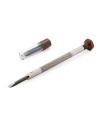 VOH – Tournevis d'horloger en acier inoxydable avec tête en aluminium, tube et 2 lames de rechange