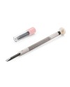VOH – Tournevis d'horloger en acier inoxydable avec tête en aluminium, tube et 2 lames de rechange