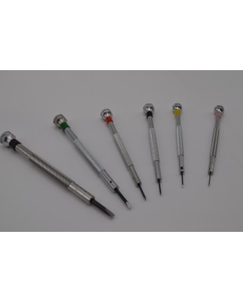 HOROTEC 01.013 – Pochette 6 tournevis horloger