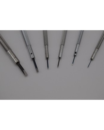 HOROTEC 01.013 – Pochette 6 tournevis horloger