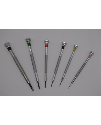 HOROTEC 01.013 – Pochette 6 tournevis horloger