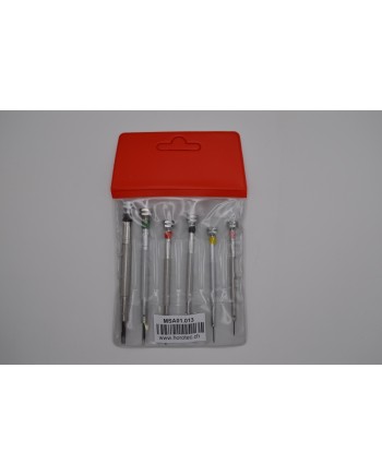 HOROTEC 01.013 – Pochette 6 tournevis horloger