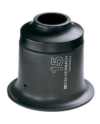 Eschenbach 1130 – Loupe contrôle x15 Ø13 horlogerie précision