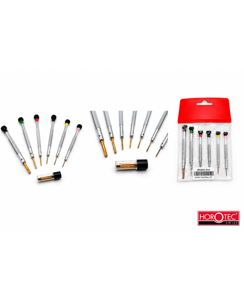 HOROTEC 01.014 – Pochette tournevis antimag rechange