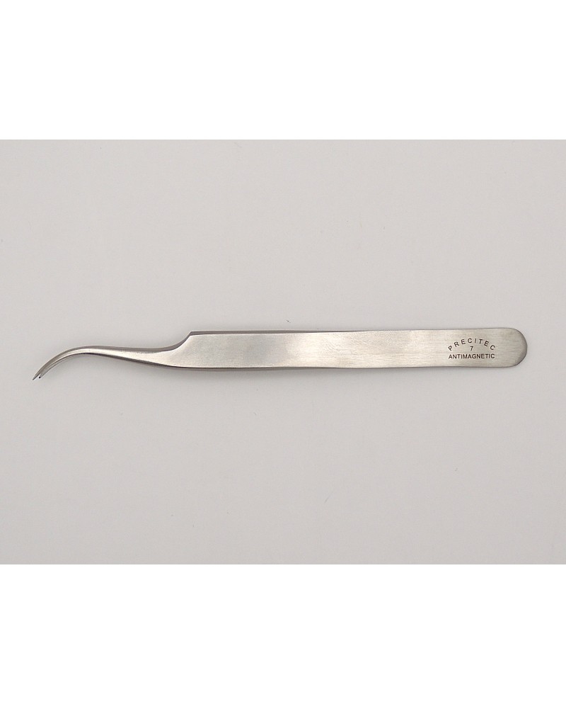 HOROTEC 12.90X-7 - Brucelles forme crochet pointes fines