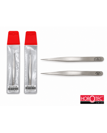 HOROTEC 12.90X-SS – Brucelles simples inox antimagnétiques