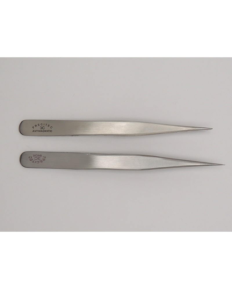 HOROTEC 12.90X-3C – Brucelles fines spiraux N°3C inox antimagnétiques
