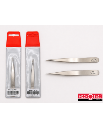HOROTEC 12.90X-3 – Brucelles fines N°3 inox antimagnétiques