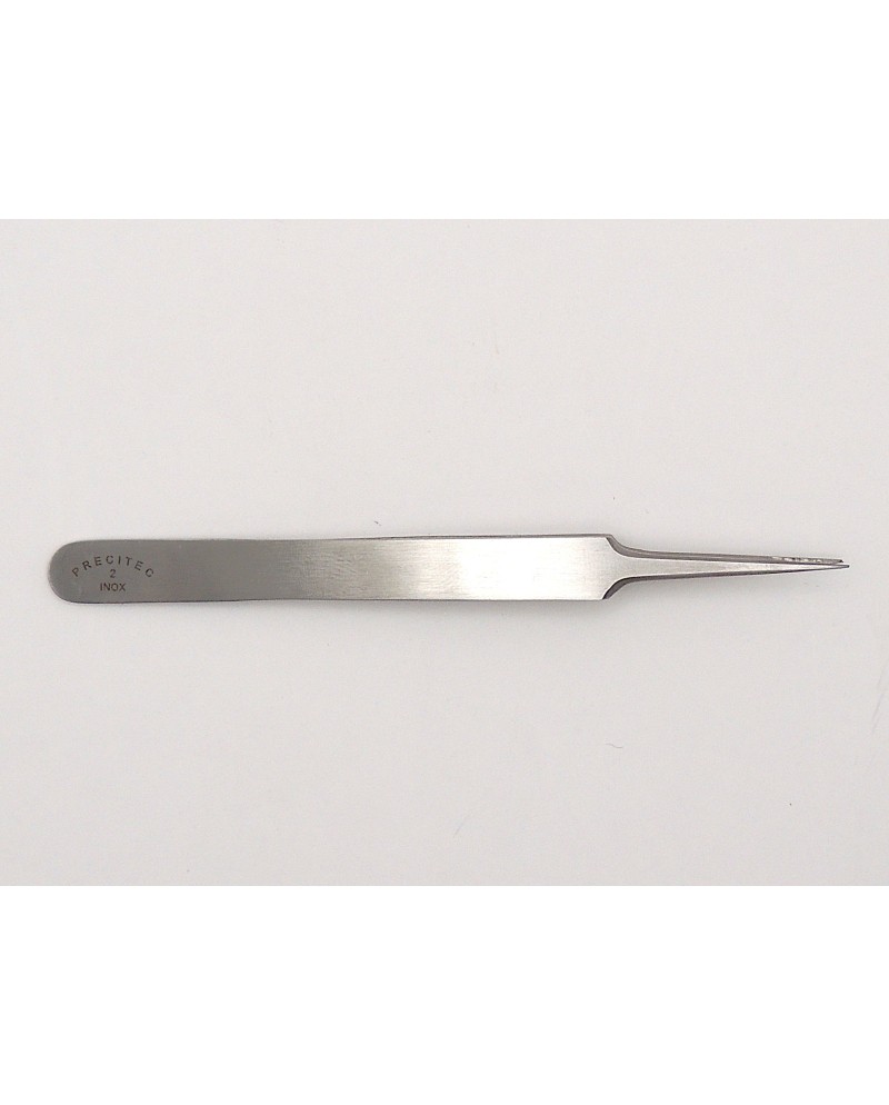 HOROTEC 12.90X-2 – Brucelles fortes pointes fines plates antimagnétiques
