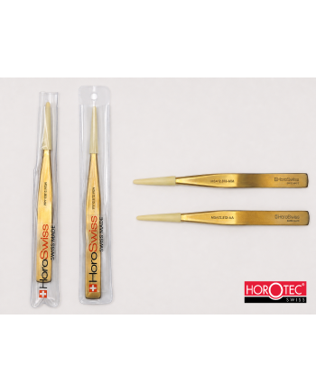HOROTEC 12.813 – Brucelles laiton Horoswiss manipulation douce