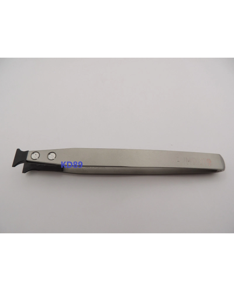 DUMONT WA1 – Brucelle de précision avec embouts noirs STD interchangeables – Swiss Made