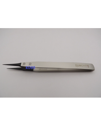 DUMONT WA1 – Brucelle de précision avec embouts noirs STD interchangeables – Swiss Made