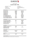 DUMONT WA1 – Brucelle de précision avec embouts noirs STD interchangeables – Swiss Made