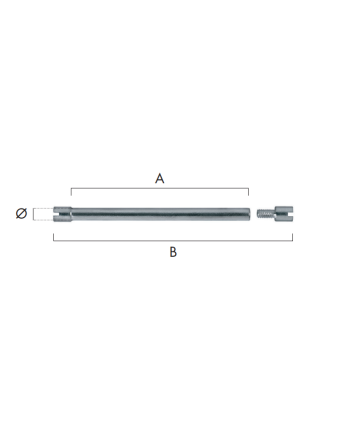 Anse / Barrette à vis extra-large + vis en acier inoxydable par 10pcs