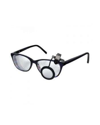 BERGEON 7913-L – Loupe d’horloger à clip pour lunettes – Grossissement 2,5x à 6,7x – Swiss Made