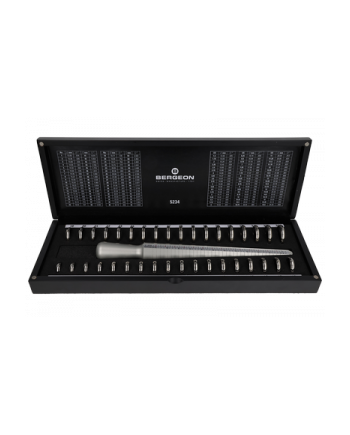 BERGEON 5234 – Coffret baguette et 36 calibres pour mesurer les bagues – Swiss Made