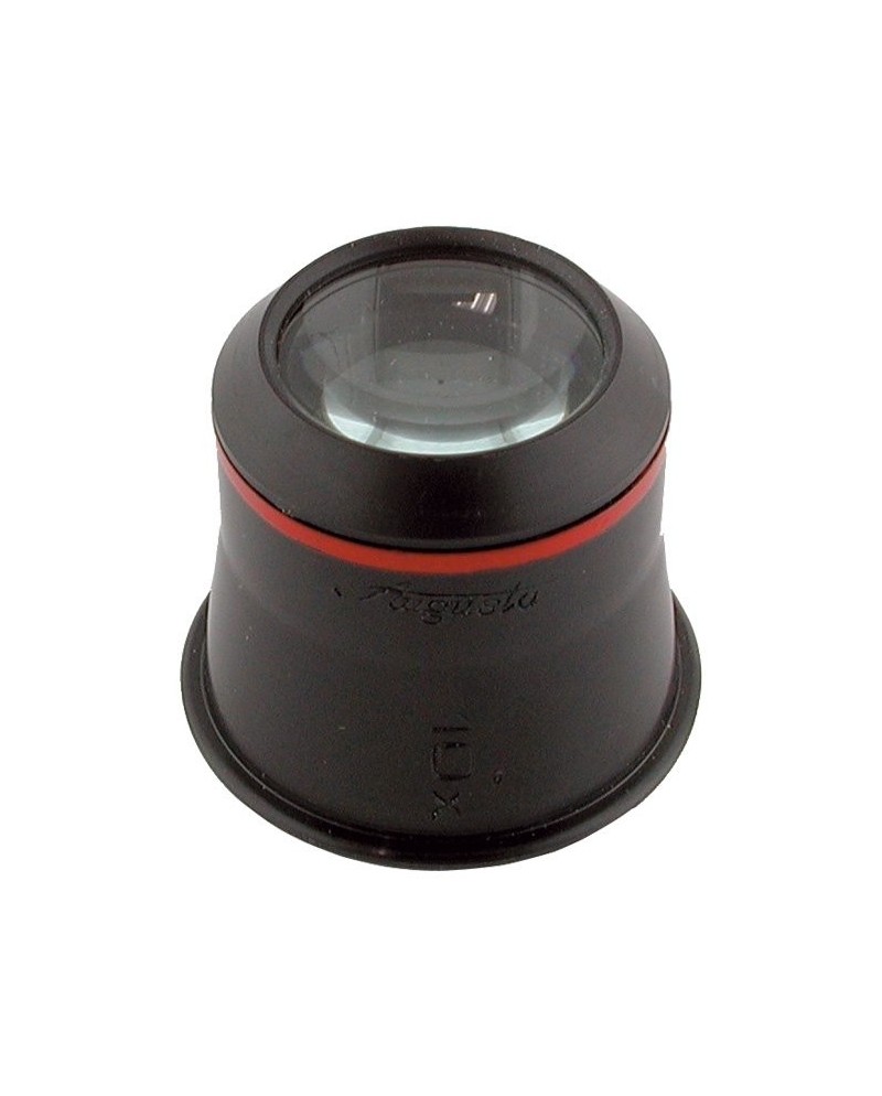 Loupe d’horloger aplanétique à double lentille – Grossissement 4x – N° 2,5