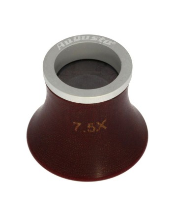 AUGUSTA – Loupe d’horloger imitation bois – Grossissement 3x à 10x