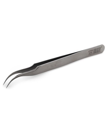 REGINE  220329 – Brucelle d’horloger Forme 7 courbée en acier au carbone – 115 mm
